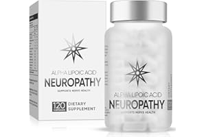 EFINITYER Nerve Savior for Neuropathy, 120 Capsules Neuropathy Supplement with 600 mg Pure Alpha Lipoic Acid, Fortify Nerves in Fingers, Hands, Toes, & Feet