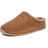 Deer Stags Kids' Lil Nordic Microsuede Slipper in Chestnut / 13 Little Kid