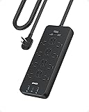 Anker Surge Protector Flat Plug Power