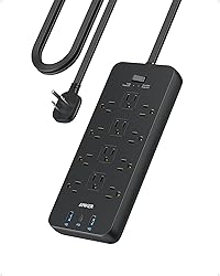 Anker Surge Protector Flat Plug Power