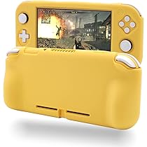 Amazon Com Grip Case For Nintendo Switch Lite Silicone Case For Nintendo Switch Lite Yellow Video Games Amazon Com Grip Case For Nintendo Switch Lite Silicone Case For Nintendo Switch Lite Yellow Video Games