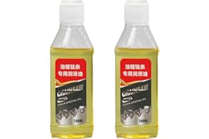 2 Pieces Chainsaw Oil, 100ml Synthetic Rustproof Lubricant, Deep Penetrating Solvent, Multipurpose Sewing Machine Oil, for Ga