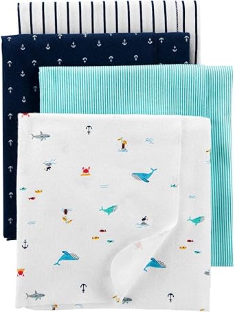 baby boy receiving blankets