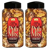 Utz Pub Mix, 44 oz Barrel (Pack of 2)
