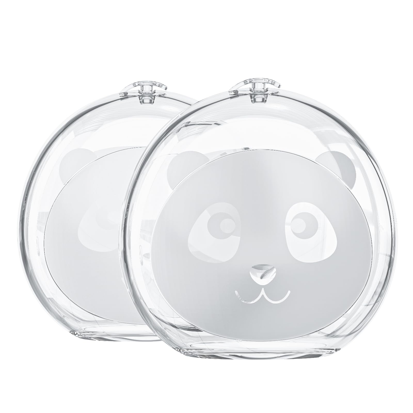 Photo 1 of Milk Collectors for Breastmilk, Breastfeeding Milk Catchers Big Capacity More Fit & Soft, Silicone Milk Collector Reusable Breast Milk Shells 2.8oz/80ml, 2 Pack