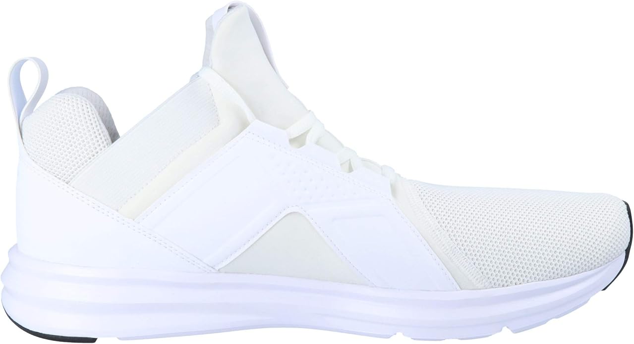 puma enzo mesh white