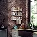 Rustic State William Wall Mount Wood Floating Shelf with Rail & Towel Bar - Photo Frame Picture Ledge Display - Spice Rack - Kitchen Bathroom Living Room Bedroom Décor - 22 Inch - White