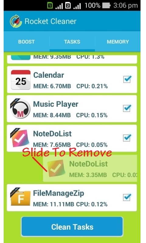 Rocket Cleaner POWERFUL BOOST, CLEAN CACHE, NO INTERNET, COMPLETELY PRIVATE, NO ADS, compatible with FIRE PHONE & TABLET