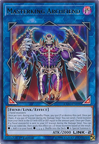 Masterking Archfiend - EXFO-EN090 - Rare - 1st Edition - Extreme Force (1st Edition)