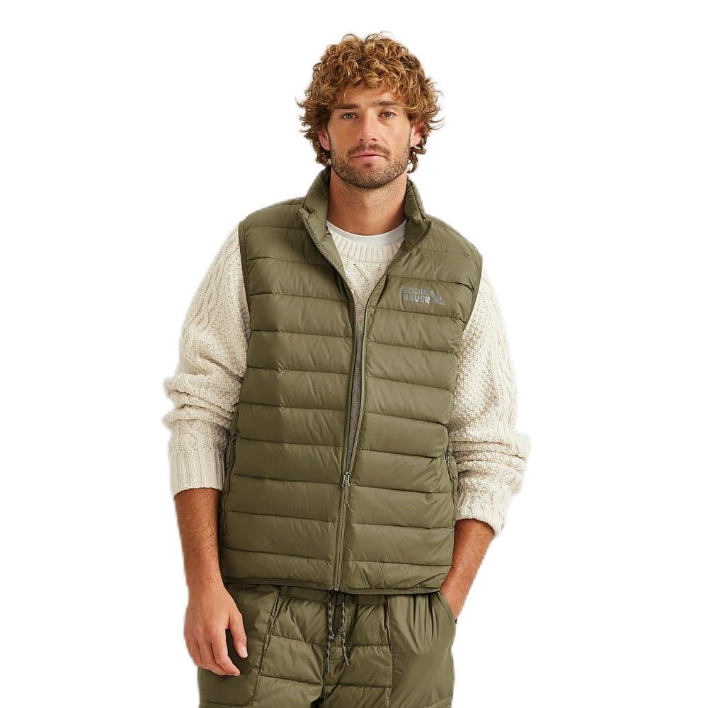 Eddie Bauer Men's CirrusLite Down Vest, Alder, Medium, Tall Image