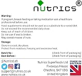 Nutrics Cayenne Pepper 550mg 90 V Capsules Vegan Supplement view 4