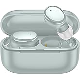 kurdene Wireless Earbuds Bluetooth 5.4 in Ear Buds Light Weight Headphones,Deep Bass Sound,Built in Mics Headset,Clear Calls Earphones for Sports Workout Light Blue