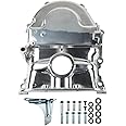 labwork Big Block Polished Aluminum Timing Cover Replacement for Ford FE BBF Mercury 360 390 427 428