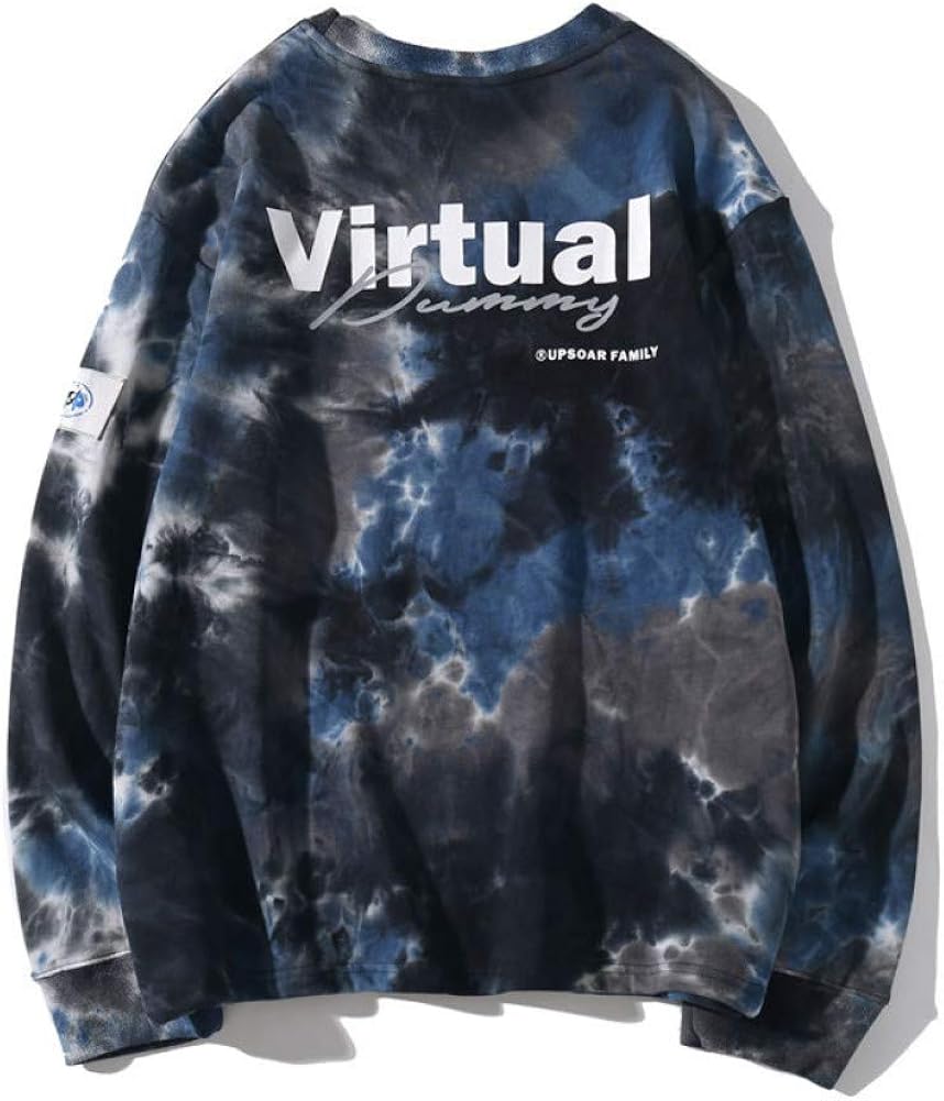 tie dye streetwear hoodie