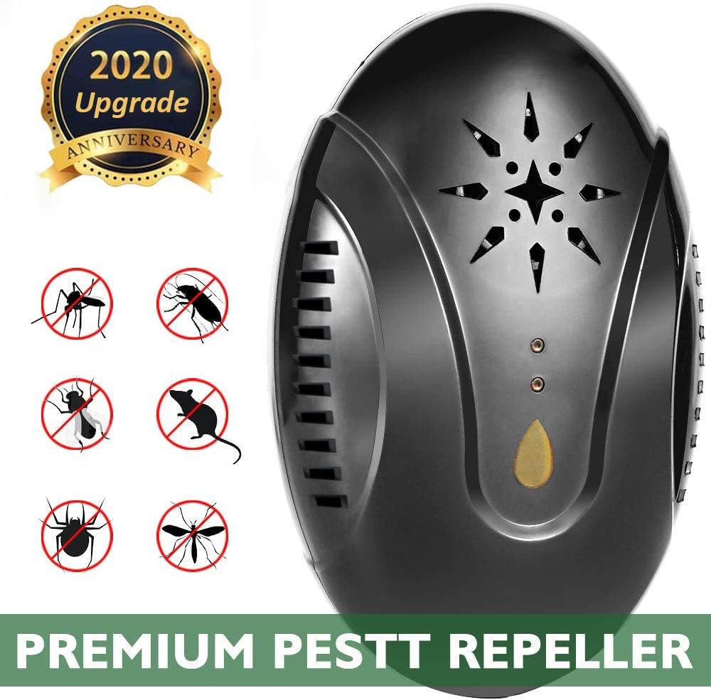 Plugin Ultrasonic Pest Repellent,Electronic Insect Repellent,Safe and