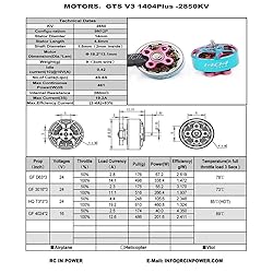 SmooX GTS V3 1404 Plus 2850KV 3850KV 4680KV 3-6S