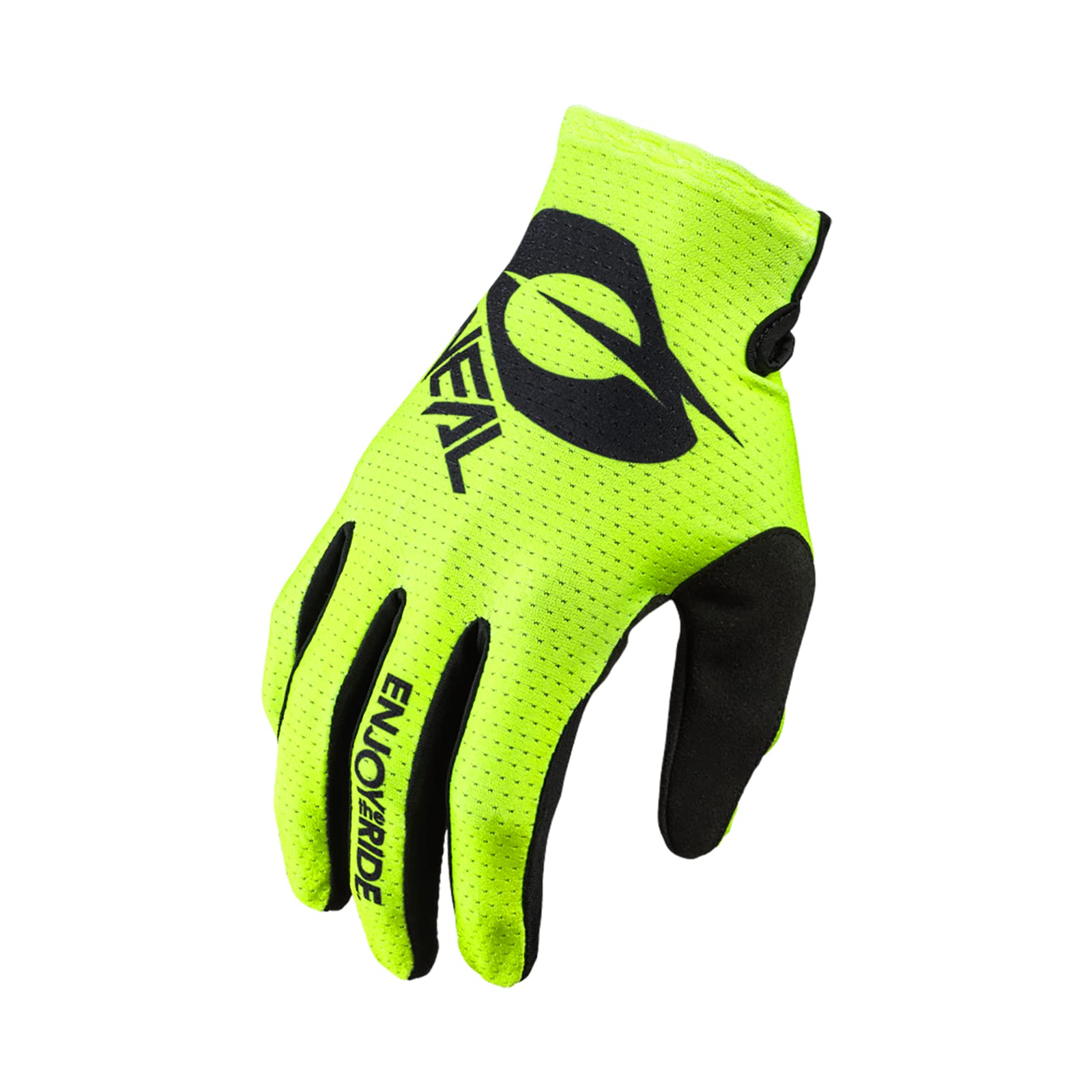 O'NEAL | Cycling & Motocross Gloves | MX MTB DH FR Downhill Freeride | Durable & Flexible Materials, Vented Palm | Matrix Glove | Adult | Black Neon Yellow | Size XL