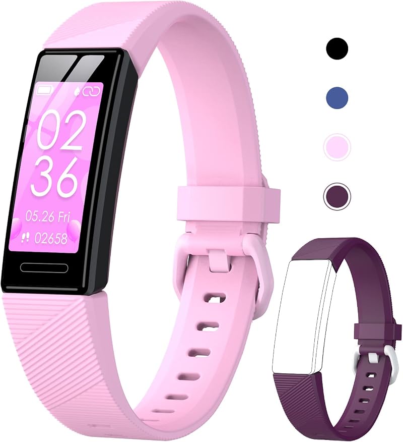 DIGEEHOT Kids Fitness Tracker IP68 Waterproof Heart Rate Sleep Monitor 11