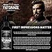 Fat Savage Premium Fragrance Free Beard Oil & Leave-In Conditioner (2oz) - All Natural Coconut Oil Based Moisturizer w/ Argan & Jojoba - The Best Grooming Product for a Soft Beard