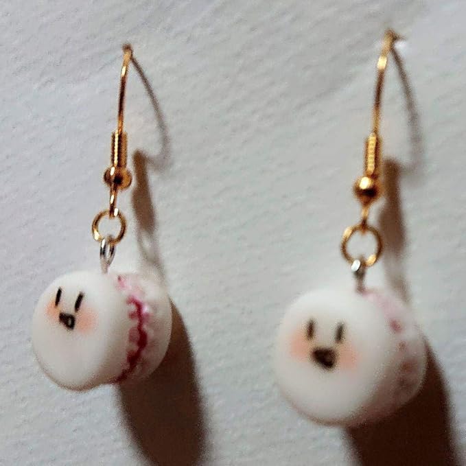 Amazon Co Jp まふてる ピアス マカロン風 ホビー