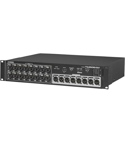 Amazon.com: Yamaha Tio1608-D Digital Stage Box with Dante