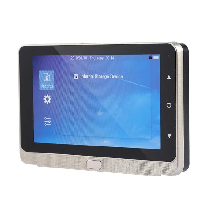 title=ASHATA Digital Spioncino, Schermo OLED da 5 Pollici Spioncino 720P 160 °