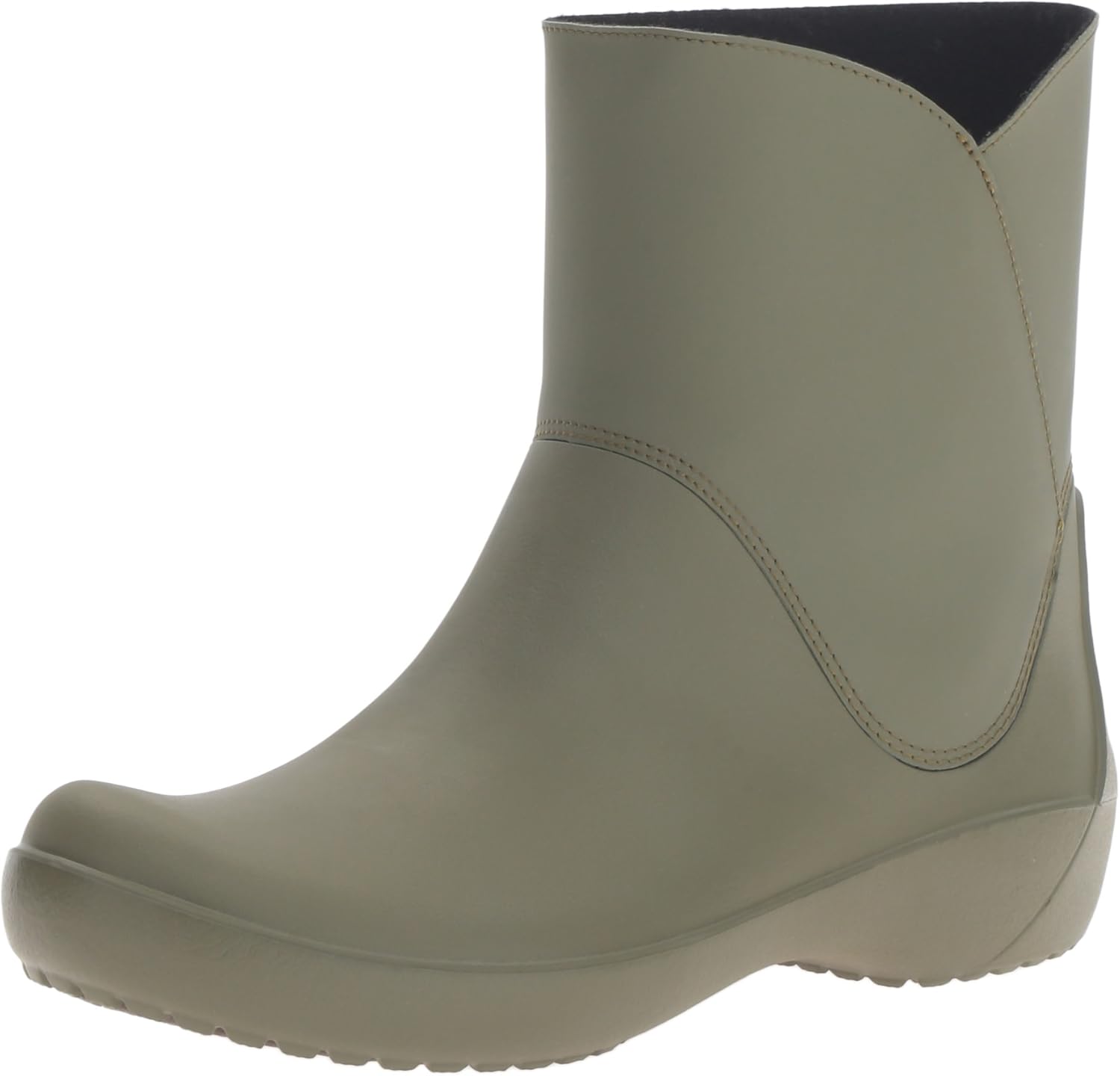 army green rain boots