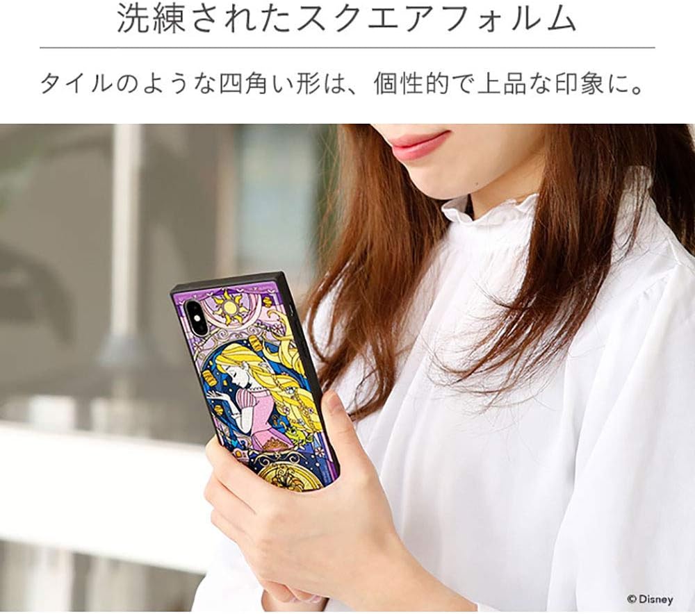Amazon Co Jp Tile ディズニー Iphone Xs X ケース ステンドグラス風 グリッター アリエル 家電 カメラ