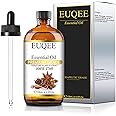 EUQEE Anise Star Essential Oil 4oz / 118ML Large Capacity Anise Star Oil Pure & Premium Fragrance Essential Oil with Glass Dropper for Candle Soap Making, Diffusers