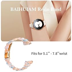 BAIHUIAM Resin Bands Compatible with Galaxy Watch