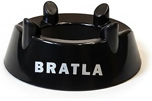 Bratla Rugby Kicking Tee — Durable Molded Rubber Kicking Tee for Practice & Match, Stable Non-Slip Base, Universal Fit for Ru
