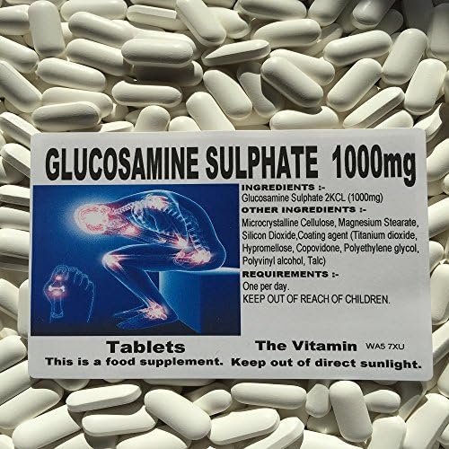 The Vitamin Glucosamine Sulphate 2kcl 1000mg (90 Tablets - Bagged)