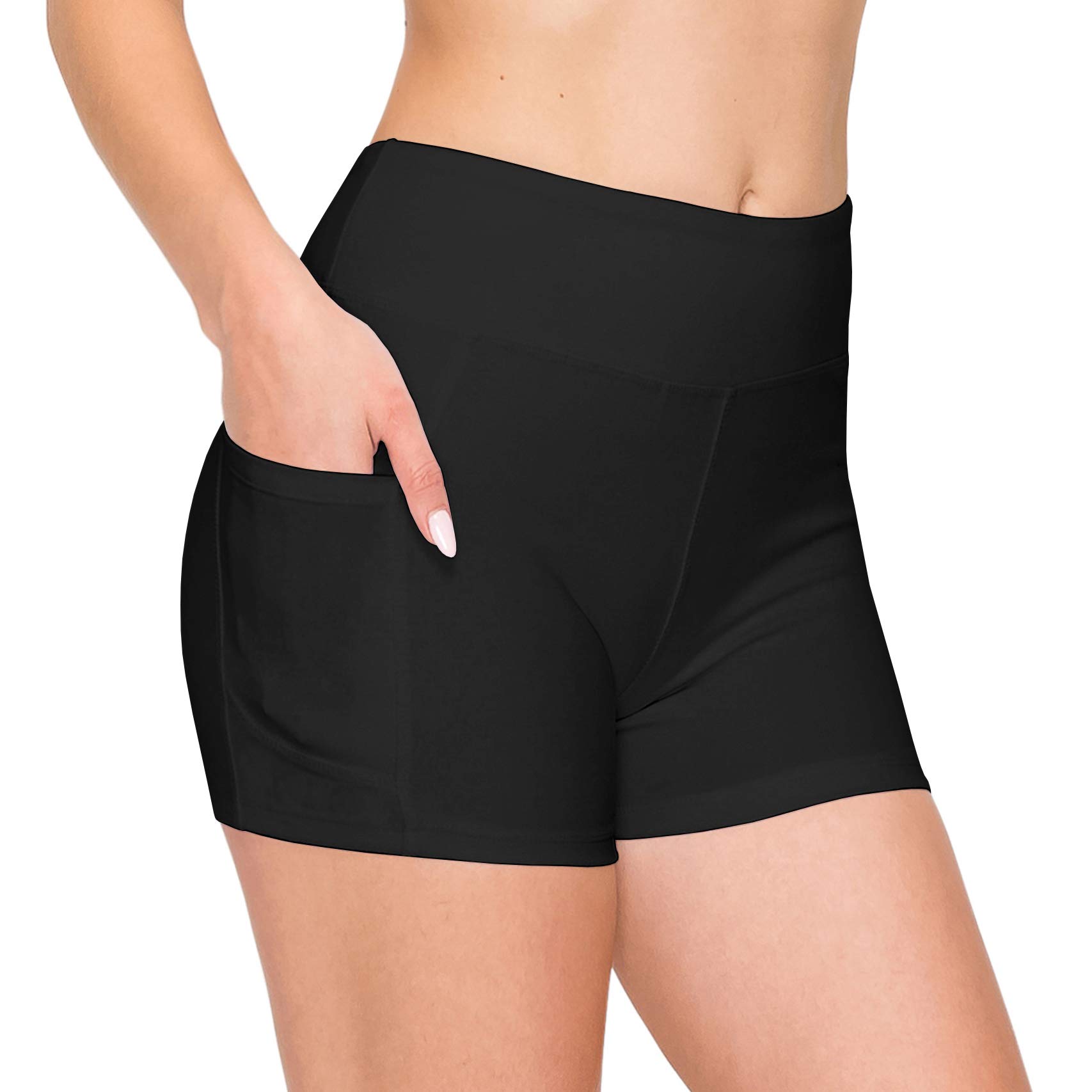 ALWAYS Womens Bike Shorts Pockets
