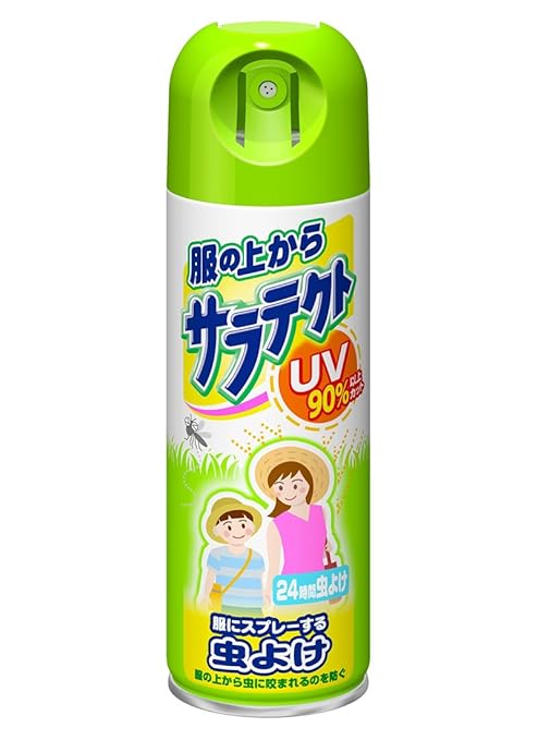アース製薬 服の上からサラテクト 虫よけスプレー