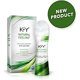 K Y Natural Feeling Personal Lubricant With Aloe Vera Water