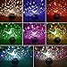 SUNNEST Kids Night Light, Moon Star Night Light Rotating Star Projector, Baby Night Light, Night Lighting Lamp 4 LED 8 Modes with USB Cable, Best for Bedroom Nursery Kids Baby Children Birthday Gift