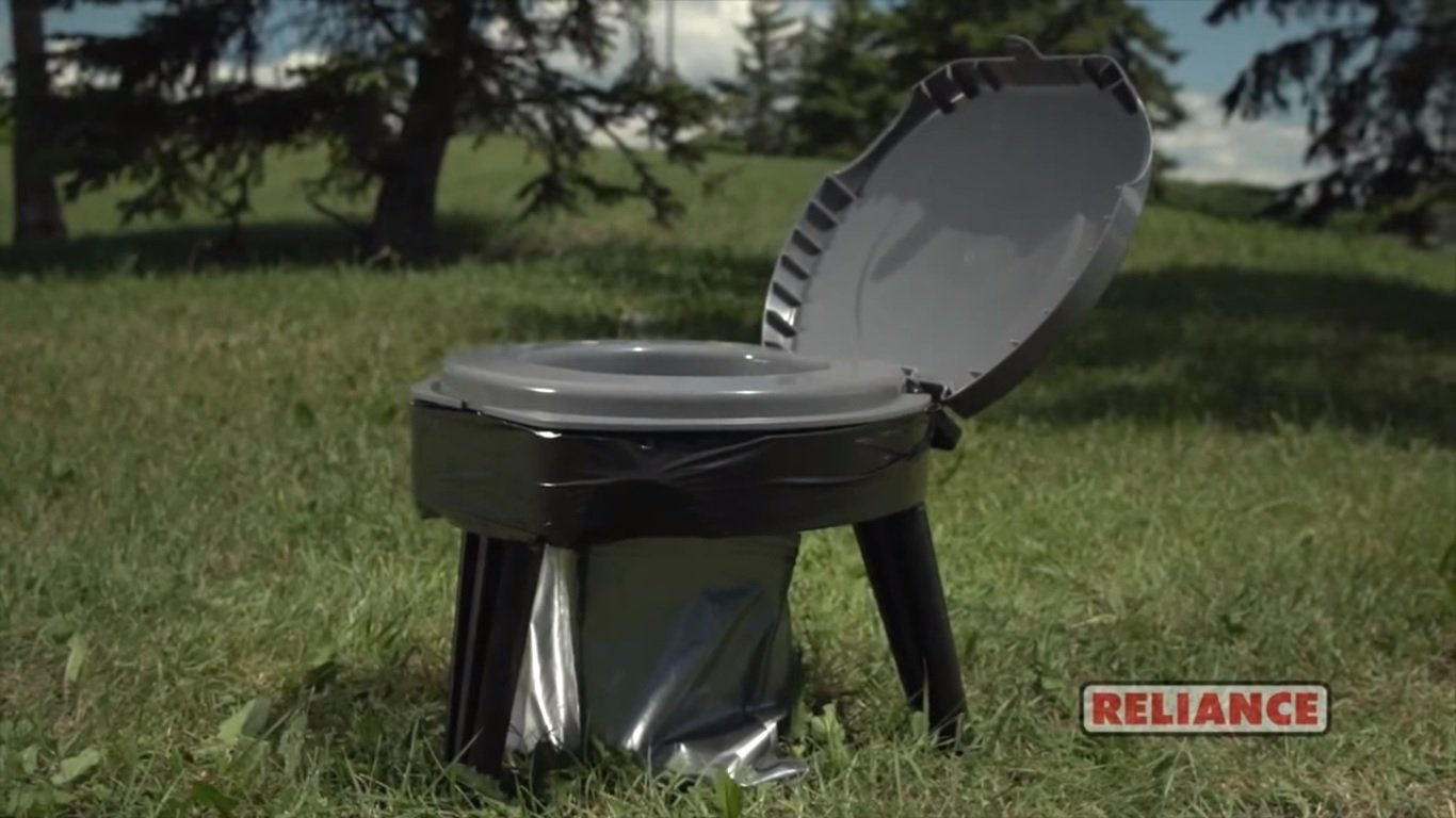 camping toilet stool