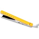 GK HAIR D700 Titanium Styling Flat Iron Professional Fast Heat Straightener | 360 Degree Swivel Cord, Auto Shutoff, Wet &amp; Dry Hair, Cutting Edge Titanium Plates, 150C-232C, All Hair Types, Salon Use Home
