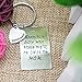 O.RIYA Mother's Day Gift From Son Keychain, There Is A Boy Who Stole My Heart, He Calls Me Mom (White)