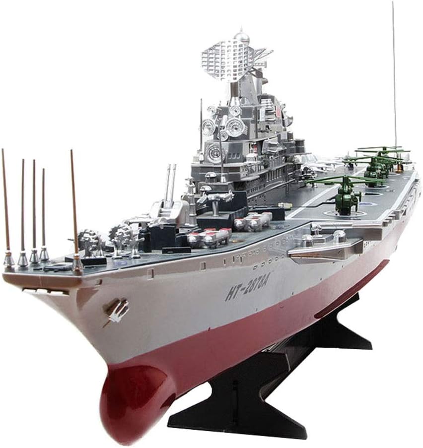 Model Car RC 2.4G Large Remote Control Boat Warship Electric Boat Model Aircraft Carrier Child Boy Toy Speed Boat Remote Control Ship Super Large Aircraft Carrier, Destroyer, Battleship, Frigate, Amph