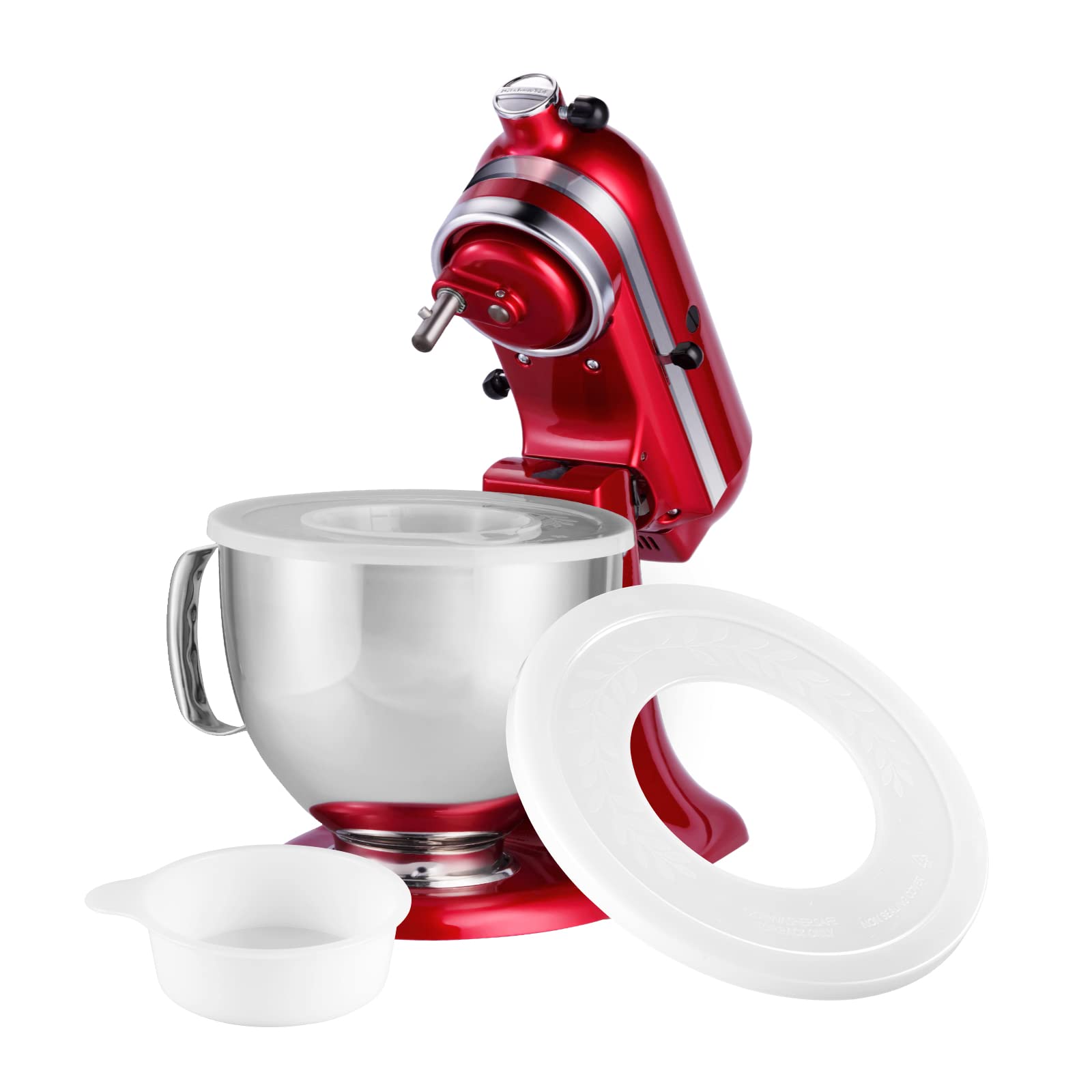 Mixer Bowl Cover for KitchenAid Tilt-Head Stand Mixers 4.5-5 Quart Stainless Steel Bowls (2 Pack)