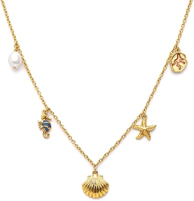 Collier Maritime Plaqué Or Bijoux pour femmes