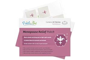 PatchAid Menopause Support Patch – Daily Herbal & Vitamin Support (30 Patches)