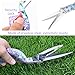WOLFWILL 10 Pieces Garden Tool Set Gardening Tools Gift Kit Ergonomic Handle with Storage Case Anti-rust Trowel Rake Weeder Pruning Shear Sprayer Shovel