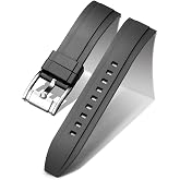BINLUN Quick Release Silicone Watch Bands Replacement Rubber Watch Straps 18mm 19mm 20mm 21mm 22mm 24mm Smartwatches Bands for Men and Women Waterproof Sport Watchbands with 11 Colors