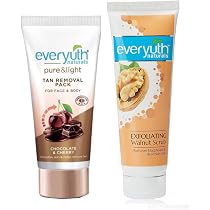 Amazon.com: Everyuth Exfoliating Walnut Scrub, 50gm and Chocolate ...