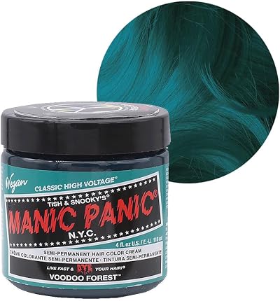 Manic Panic Voodoo Forest Classic Crem Vegan Semi Permanent Hair Colour 118ml