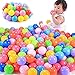 ELENKER 100pcs 5.5cm Colorful Ball Soft Plastic Ocean Ball for Baby Kid