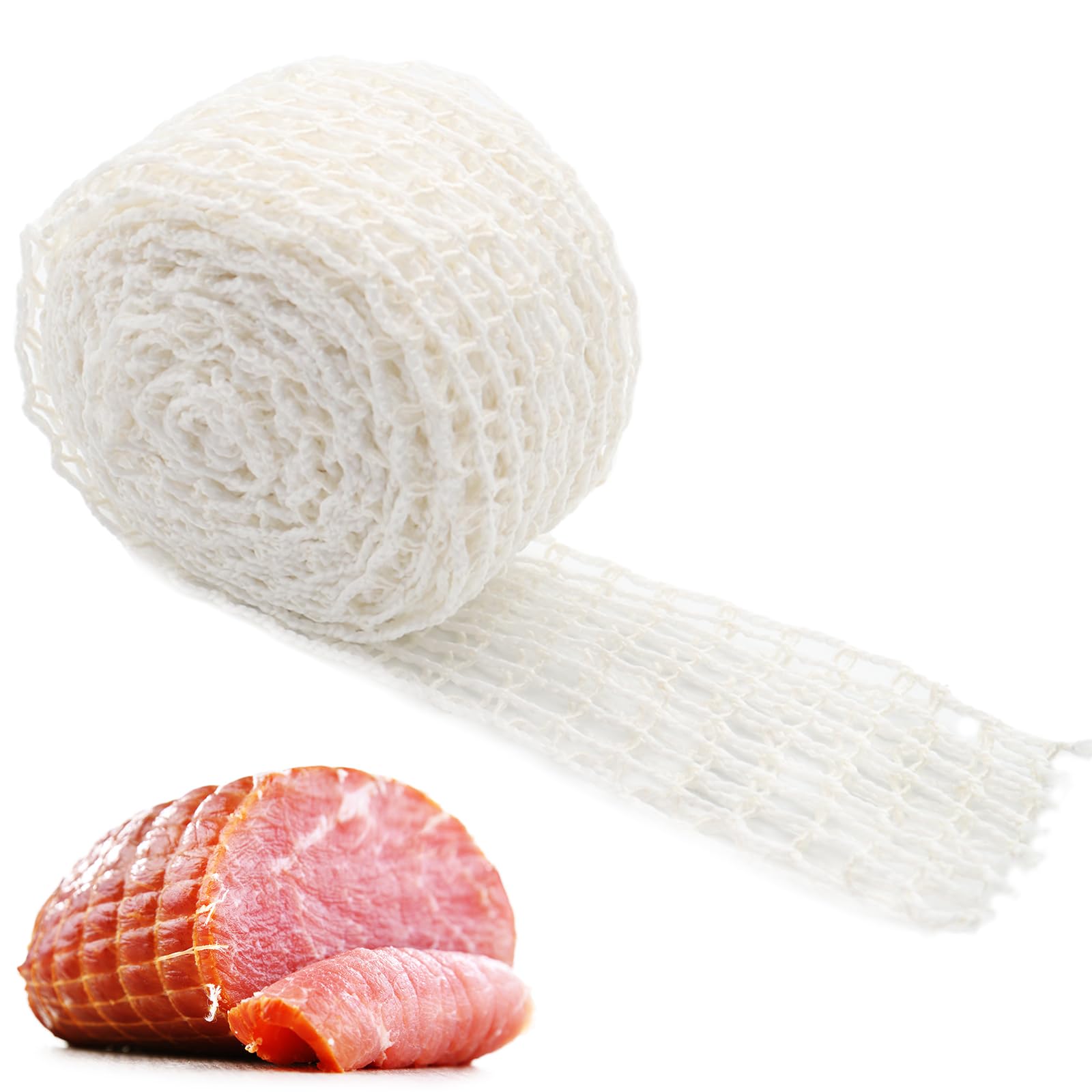 Towfed 5m Meat Netting Roll, Size 18 Ham Sock
