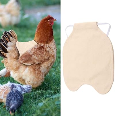 Atyhao Chicken Saddle Apron Double Jacket Feather Protector Wing Guard Pet